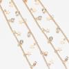 2Meters 1Meter Hollow Out Moon Star Charms Copper Chain Star Chains for Jewelry Making DIY Necklace Bracelet Wholesale Supplies