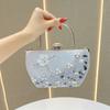 Princeznovská kabelka Večerní kabelka Kabelka k večerním šatům Elegantní dámská kabelka do ruky Jednoramenní crossbody kabelka Dámská kabelka