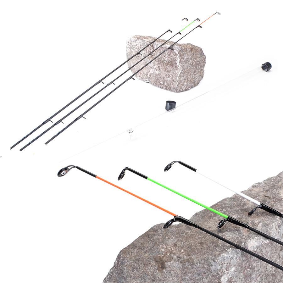 FTK Punta superiore in carbonio al 99% 0-120 g 3 diverse canne da traina per carpa con feeder medio/basso/alto Accessori per la pesca con punta superiore Attrezzatura da pesca - canna superiore da feeder