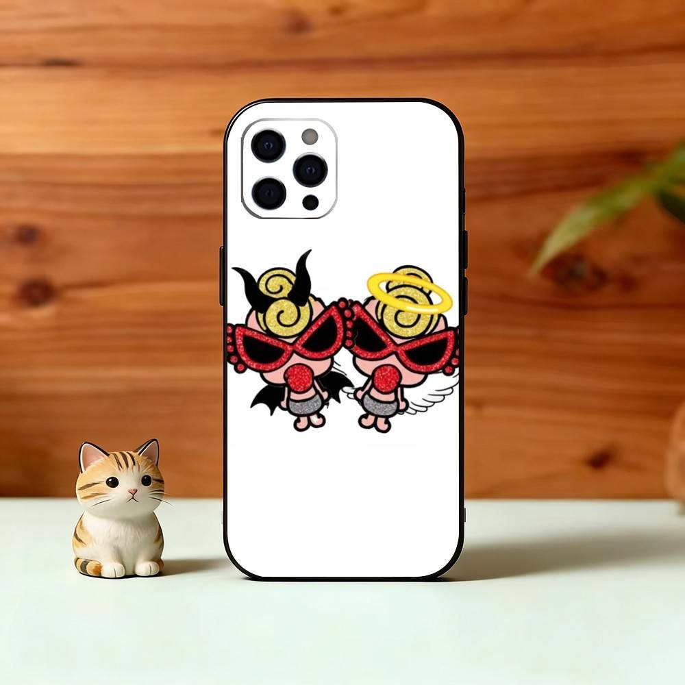 C-cute H-Hysteric M-Min Phone Case For iPhone 17, 16,15,14,13,12,11 Plus,Pro Max, Others Soft Black Cover