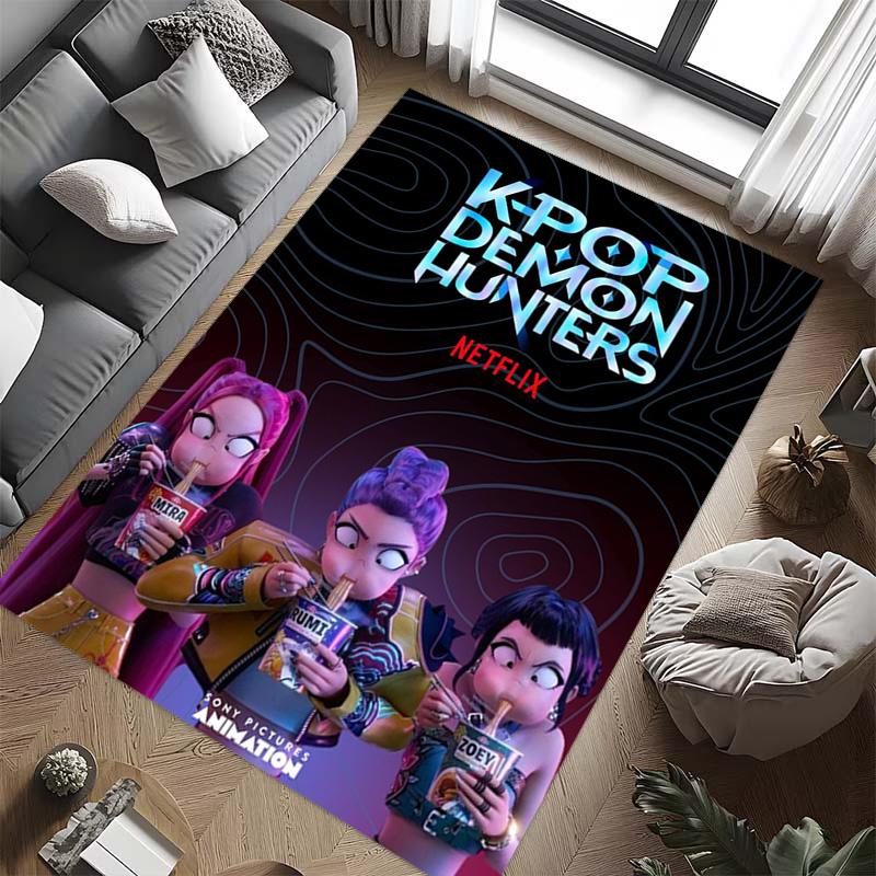 K-Pop Demonenjagers: Netflix Animatie vloermatten Deurmat Badkamermat Kantoorstoelkussen Mode