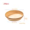 100/200PCS Disposable Air Fryer Paper Liner 16/20CM Oil-proof Water-proof Airfryer Disposable Cooking Paper Trays Baking Paper