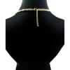 Sexy Übertrieben Goldfarbe Mehrschichtig Quaste Kette Strasssteine Halskette Brustkette für Frauen Körperkette Schmuck Zubehör