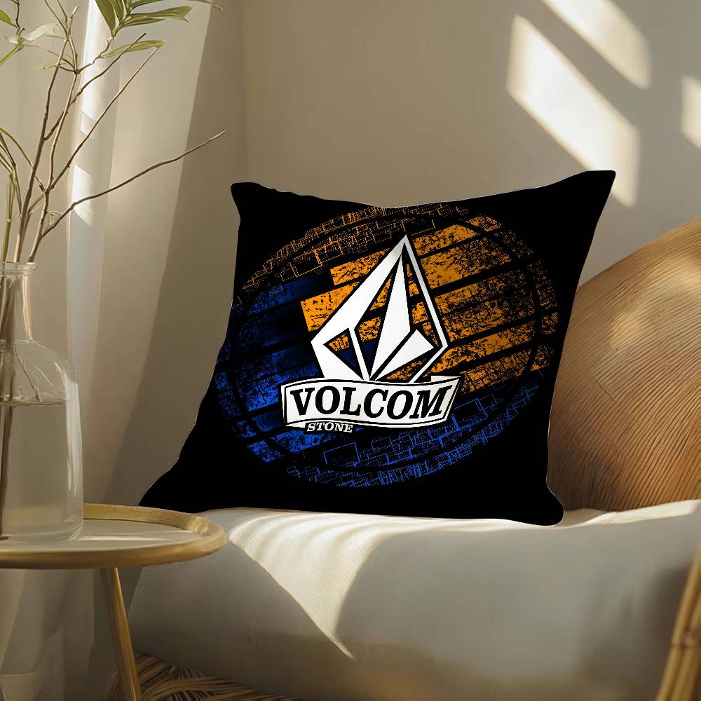 Extremsportarten Stein Volcom-V Kissenbezug Seidig elegant Komfort Sofa Bett Unsichtbarer Reißverschluss Strandkissenbezug