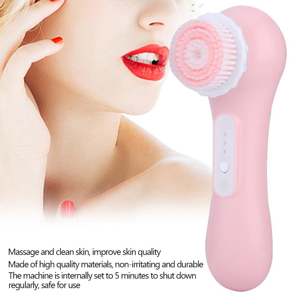 Electric Face Cleansing Brush Household Skin Pore Deep Cleaner Massage Instrument