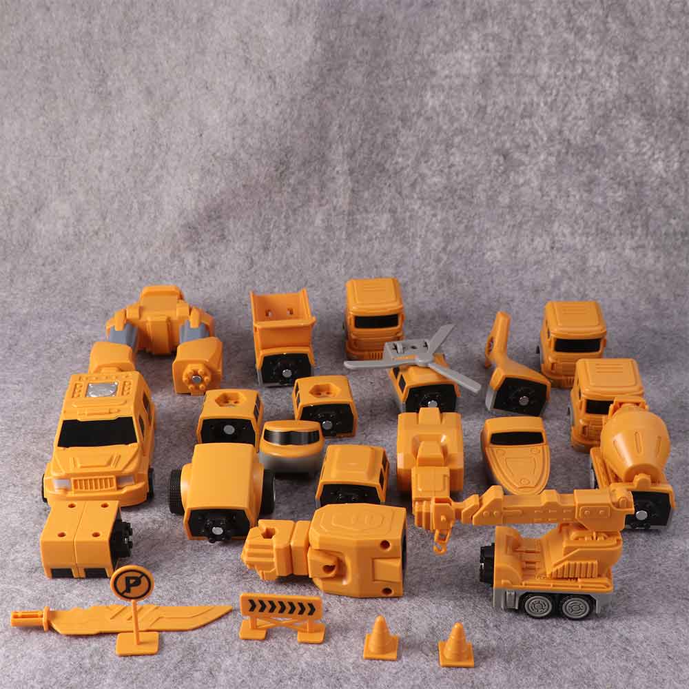 Verformung Magnetisch Transformieren Ingenieurwesen Abnehmbar Transform Roboter Spielzeug Kinderspielzeug