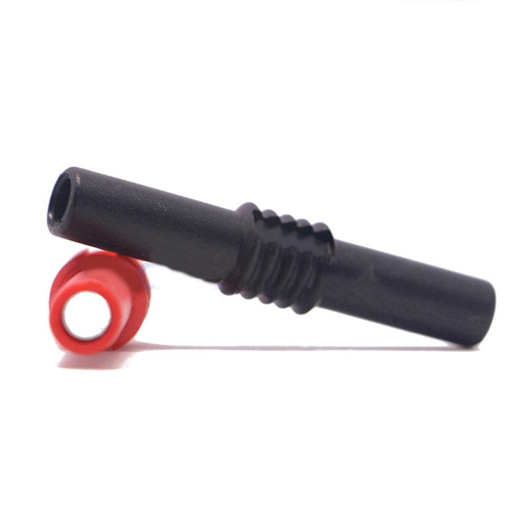 20Pieces 4mm Banana Socket Female to Female Adapter Coupler Connector Extension Insulated Banana Plug Connectors