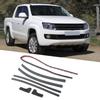 7pcs Tailgate Seal Kit Rear Door Seal Fits for  VOLKSWAGEN AMAROK 2010   2018
