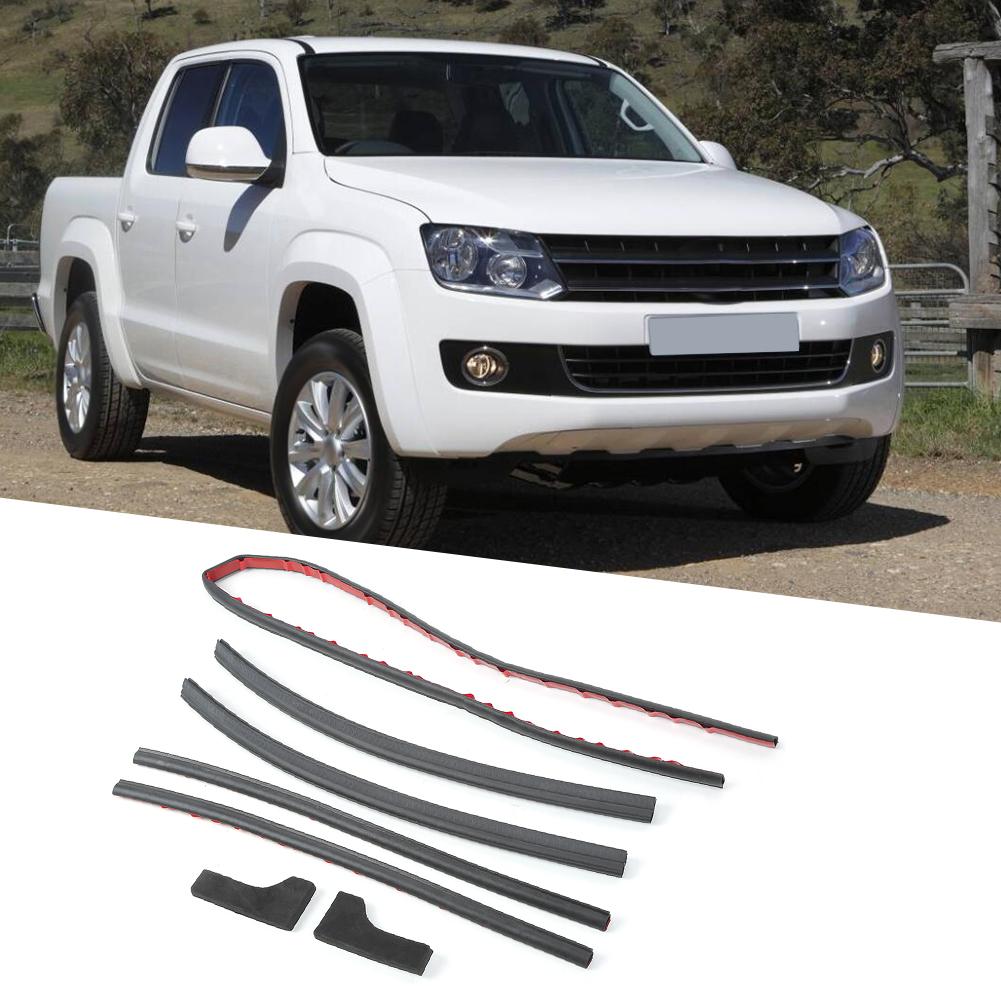7pcs Tailgate Seal Kit Rear Door Seal Fits for  VOLKSWAGEN AMAROK 2010   2018
