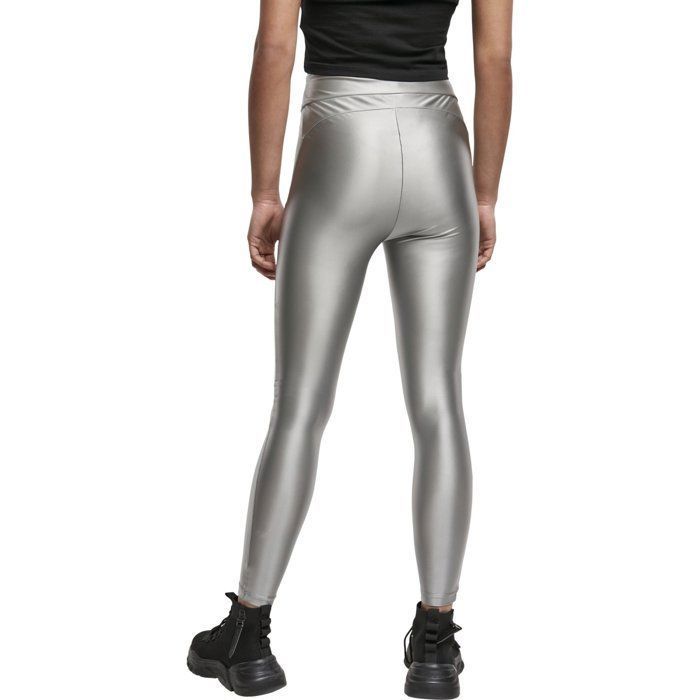 Legging Taille Haute Femme Urban Classics Shiny Metalic