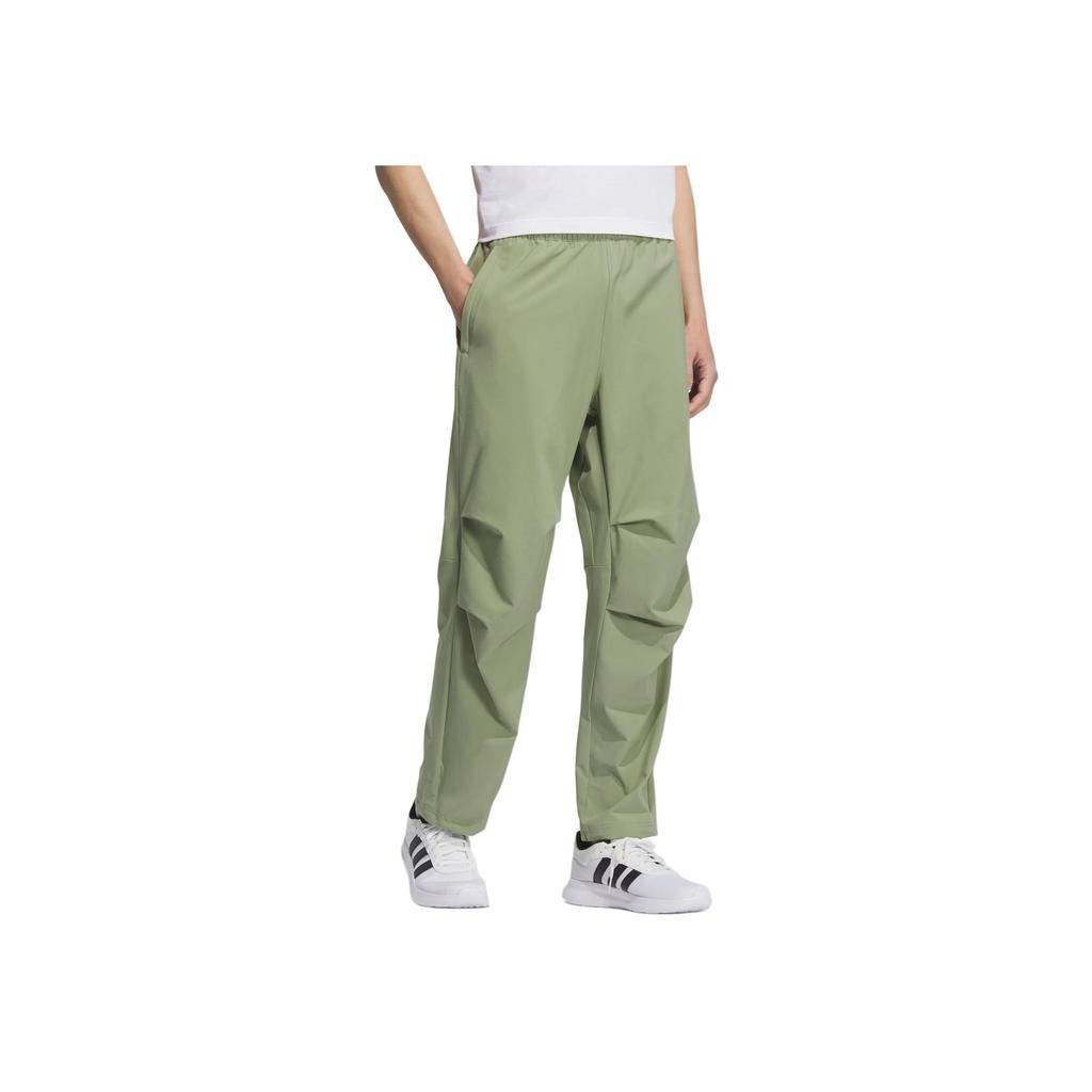 Adidas Climacool Parachute Quick-Dry Cool Dry Knitted Sports Pants Men Bottoms Tent-Green KC3094