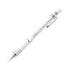Zebra Sharp Pencil Tect 2-way Light 0.3 White 10pcs B-MAS42-W Free Shake Mechanism Drafting Pencil Pipe Type Free Shake Switchable Mechanism
