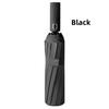 Weather Umbrella 24-Bone Double Keel Black Glue Fully Automatic Folding Umbrella Thick Durable Keel UV Resistant Reinforced