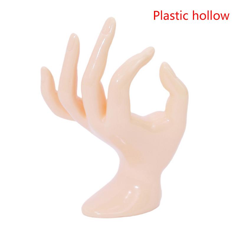 Ringe Display Ständer Plastik Ok Hand Modell Schmuck Shooting Live Requisiten Armband Armband Display Ständer