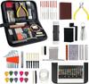 Guitar Maintenance Kit with Storage Bag 72-Piece
