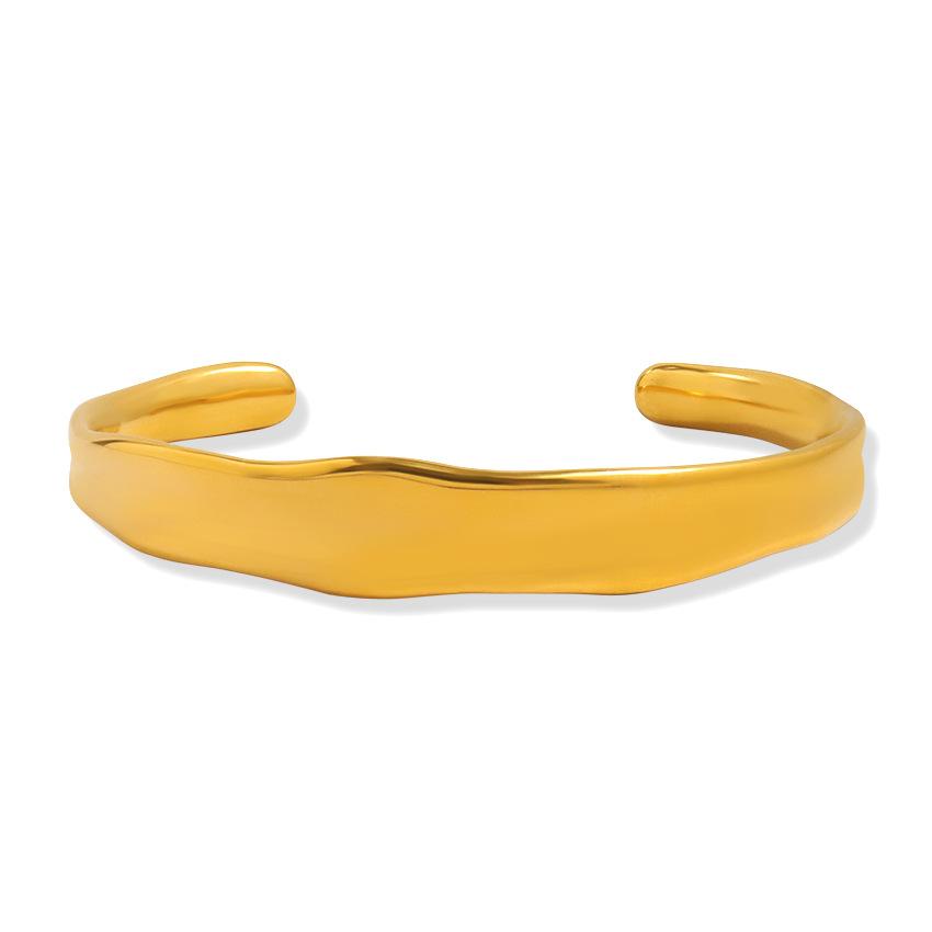 Wind Einfaches Geometrisches Armband Damen Design Temperament Retro Unregelmäßiges Armband