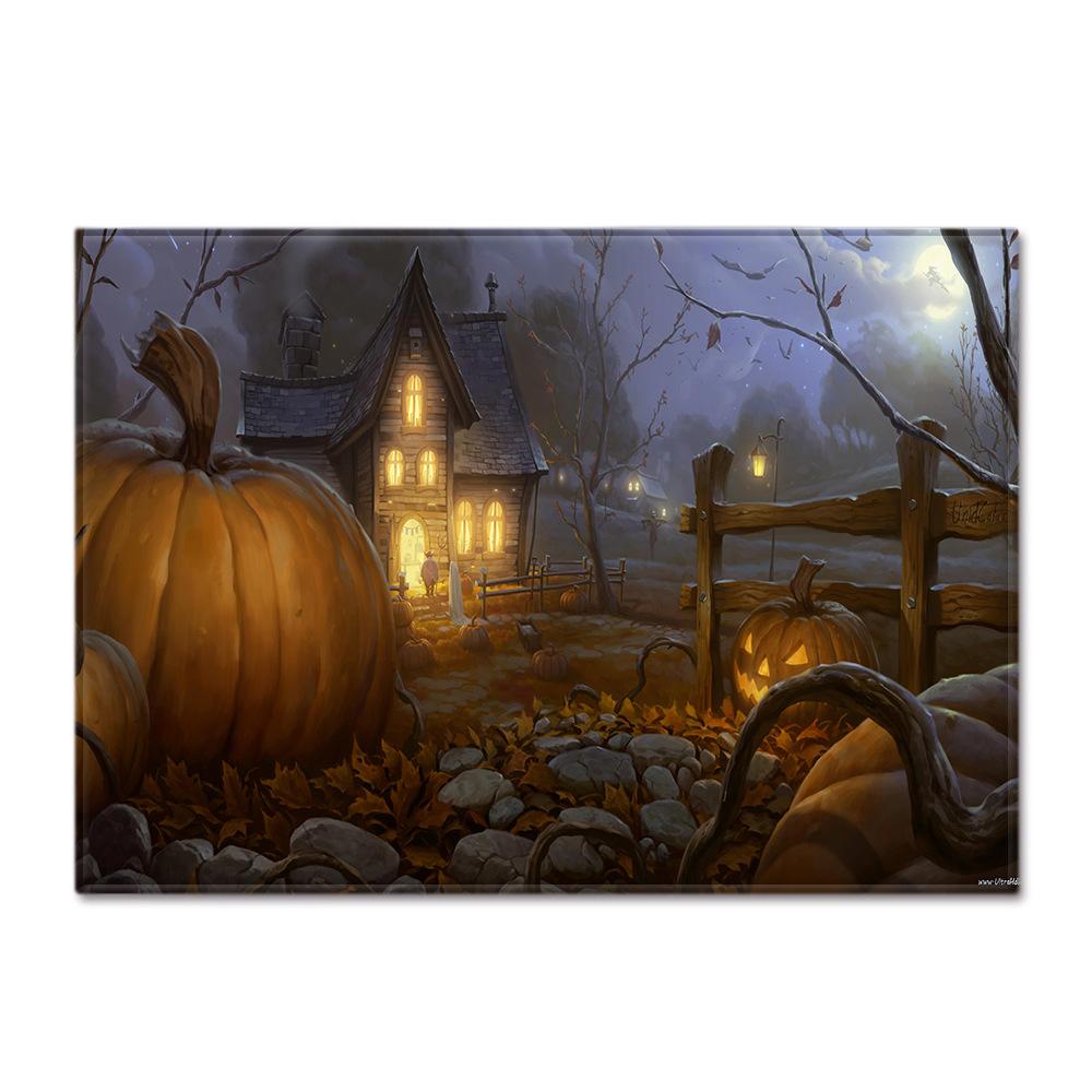 Halloween Carpet Feather Wind Bedroom Floor Mat