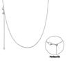 New 925 Silver Simple Necklace Gold Silver Rose Gold Premium Bare Chain For Women Valentine's Birthday Gift DIY Jewelry