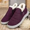 Fashion Snow Women Boots Soft Shoes For Women Fur Women Shoes Keep Warm Ankle Boots Plush Shoes Woman Platform Winter Boots Botas Mujer