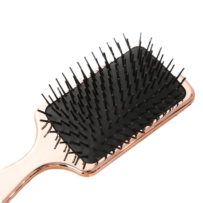Paddle Hair Brush Detangling Hairbrush Massage Comb Scalp Styling Tool For Women Men Straight Curly Wavy Dry Wet Thick Fine Hair