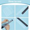 ABIY Leather Templates 22 Pcs 11 Styles PVC Patterns For DIY Supply For Belt Holes Punching Crafting Tools