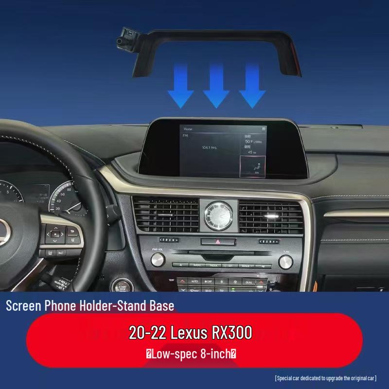 Lexus Navigation Screen Phone Holder for Interior Modification