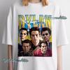 Dylan O Brien Shirt, Vintage Style Print Graphic Textured Text Design Shirt, Obrien Tshirt