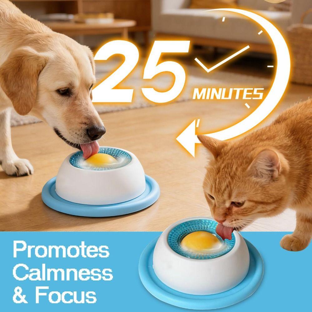 Training Pet Lick Toys Interactive Slow Feeder New Snack Bowl  For Dogs Cats