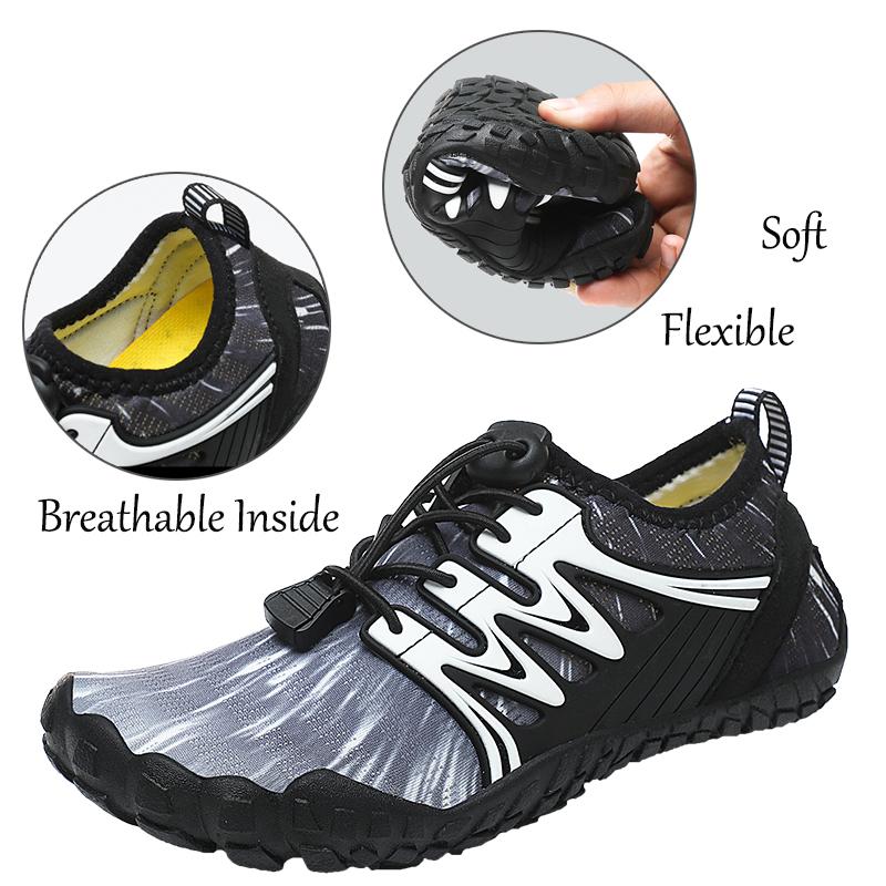 Children Water Sports Shoes Boy Girl Upstream Aqua Shoes Breathable Wading Shoes Swimming Beach Diving Barefoot Surfing Sneakers