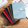 A5 Leather Office Business Diary 2026 Model with Magnetic Buckle Cover