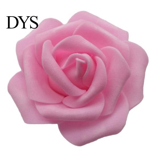 25/50/100Pcs Artificial PE Foam Rose Flowers Head DIY Wedding Home Room Decor