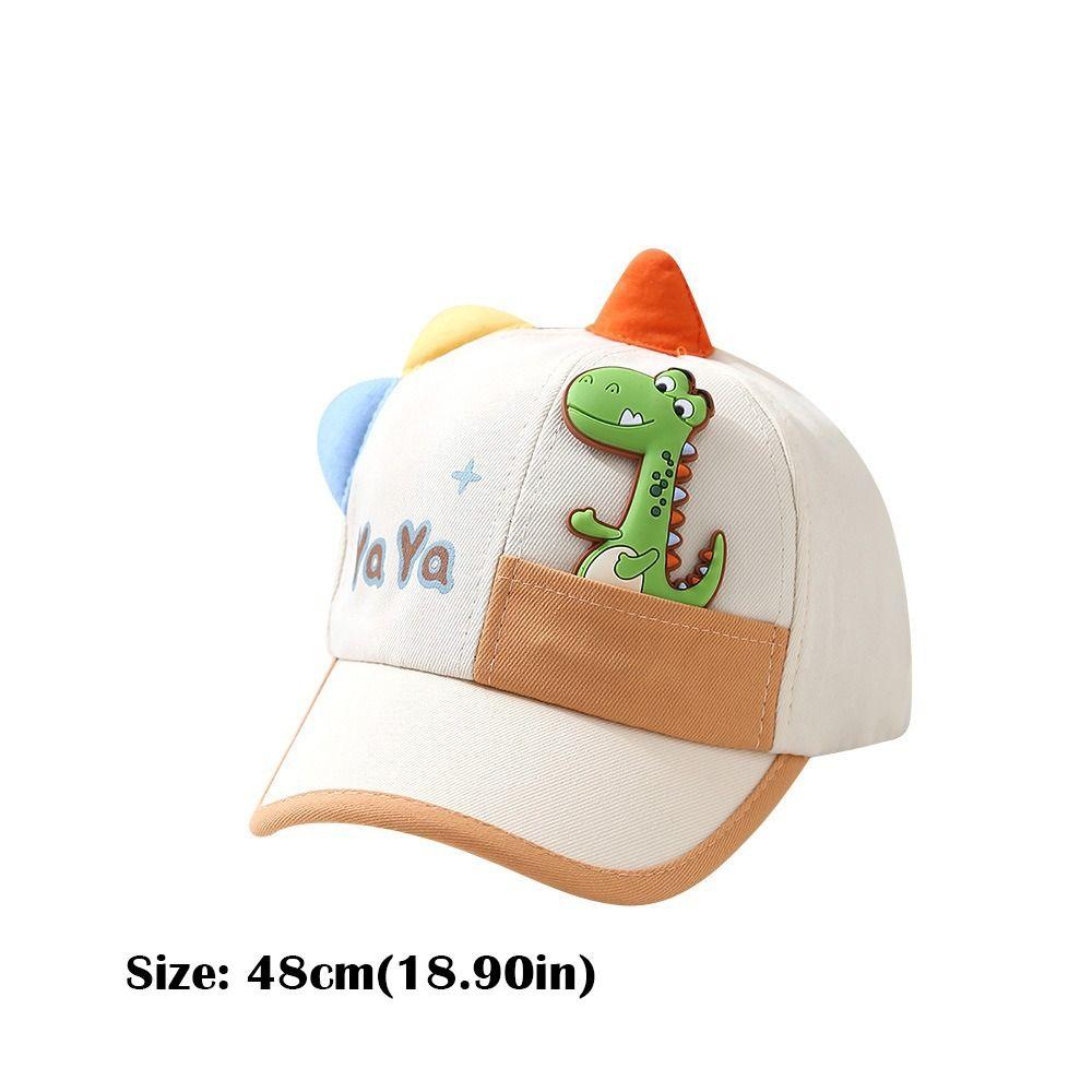 Dětská baseballová čepice s motivem kachního jazyka, kreslená postavička, opalovací krém, čepice 2025 s dinosauřím, sportovní čepice
