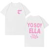 Tini Stoessel Pop Music Tshirt Unisex Women Fashion High Quality Loose Tops Cotton Print Y2K Short Sleeve Tshirts Streetwear