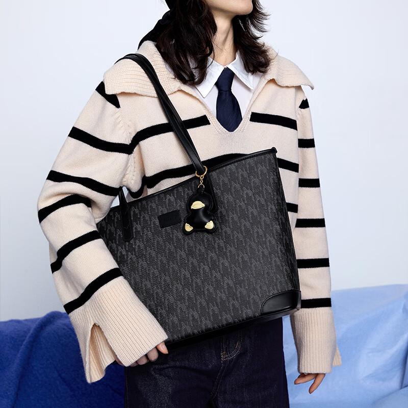 NUCELLE Women's Duck Pattern Tote Shoulder Bag