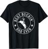 Best Buckin Dad Ever Cowboy Bull Riding Rodeo Funny T-Shirt Size S-4XL