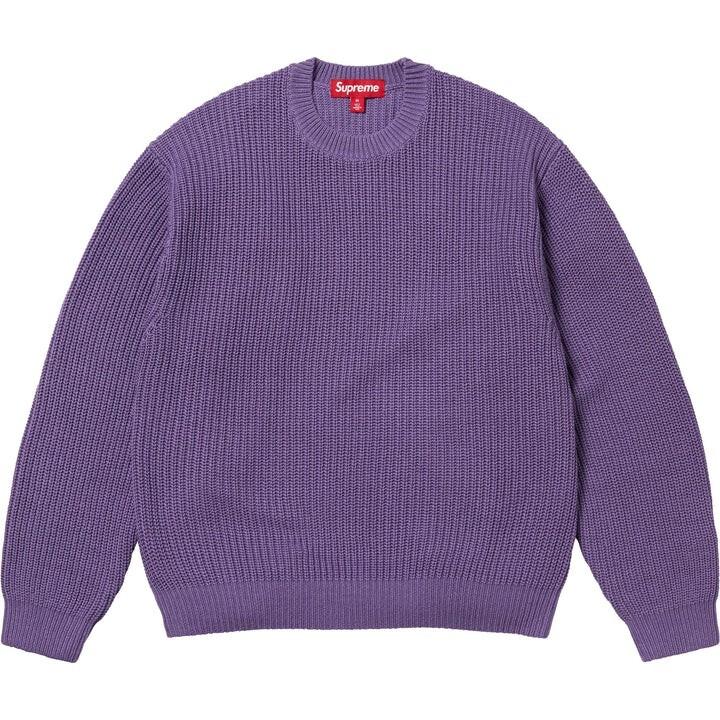 Supreme Old English Printed Sweater Purple
