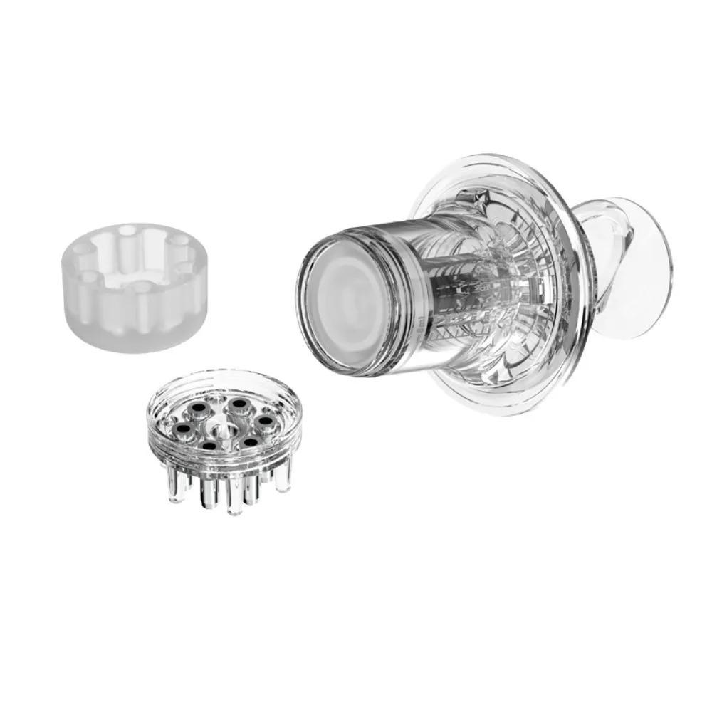 Gel Liquid Guide Comb Scalp Applicator Mino Ball Ointment Transparent Hair Growth Solution Massager Hair Loss Scalp Care Tools