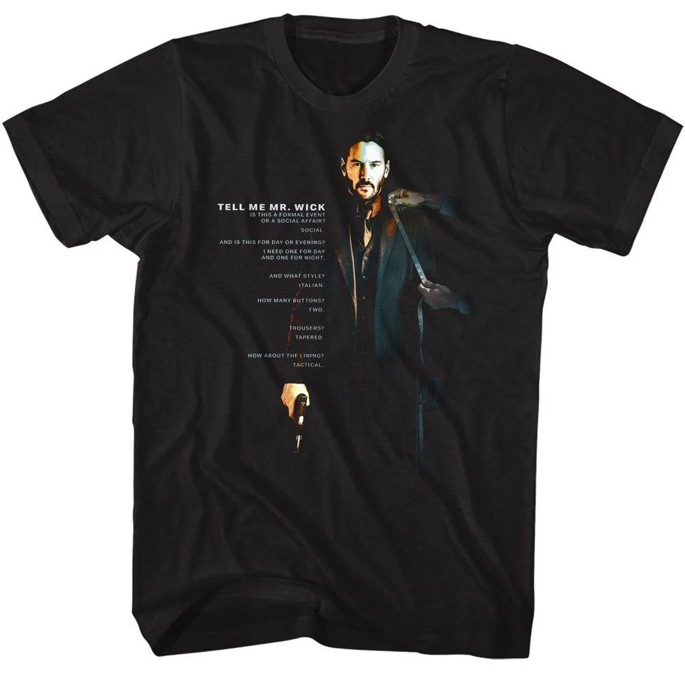 John Wick Tell Me Tshirt S