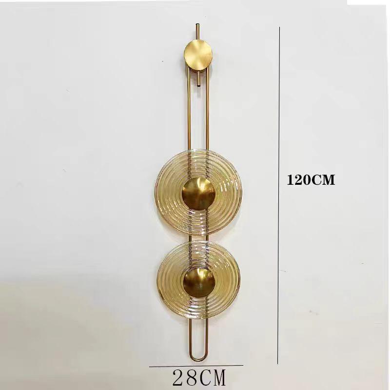 European-Style Minimalist Wall Lamp: Modern Art Design for Office, Hotel, or Bedroom