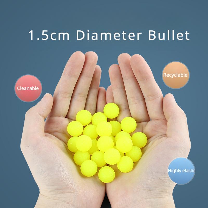 K2 Soft Bullets Dart Foam Blaster Manual High Capacity TPE Ball Launcher Colorful Continuous Firing Toy Gun Outdoor Cs Game Prop