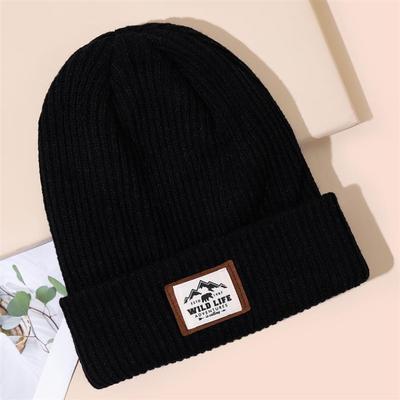 Autumn and Winter Warm Knitted Hat Jacquard Striped Multi-color Ear Protection Warm Trend Casual Hat