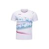 Li Ning Badminton Collection Raglan Sleeve T Shirt Unisex White AAYU131-2