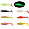 1 pack 6/8.5cm T-Tail Swim Lures Silicone Soft Lure Silicone Bait Artificial Bait Set  Freshwater