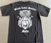 Vintage Černý Štítek Společnost Bavlna Černá Pro Muže Ženy Tričko S4XL S043 Unisex Tričko