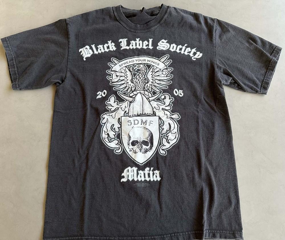 Vintage Black Label Society Cotton Black For Men Women Tshirt S4XL S043 Unisex T-Shirt M