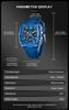 FOXBOX Barrel-Shaped Multifunction Digital Sports Watch with Alarm & Waterproof Features