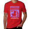 Unsolved Mysteries Television Show Art Gift T-Shirt Oversized T Shirt Blacks Graphics Men's T-shirt