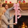 Large Red Hearts Cabinet Ribbons Ornaments Valentines Day Cabinet Ribbon Bows for Window Christmas Kitchen Door Wall Mirror
