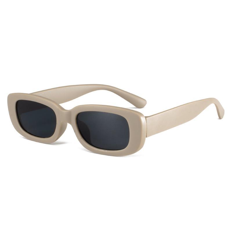 Children Retro Frosted Rectangle Sunglasses UV Resistant Cute Trendy Sun Glasses for Boys Girls Beach Holiday