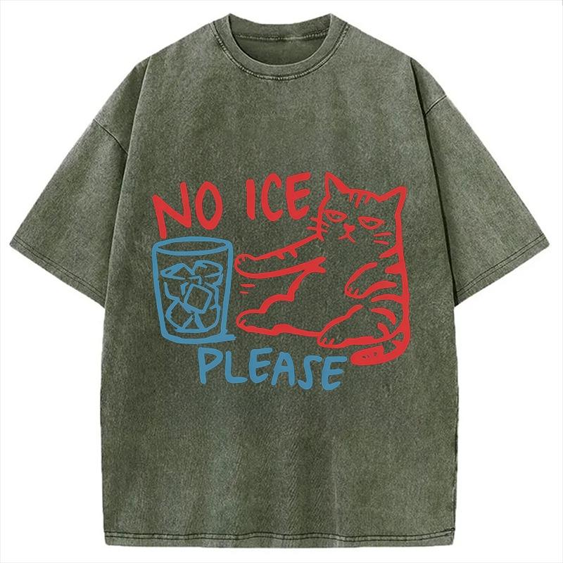 

Unisex Funny Line Cat Printed T-shirts Loose Summer Washed Acid Tees Holiday Short Sleeve O-Neck Tunics Oversized Clothes 3XL